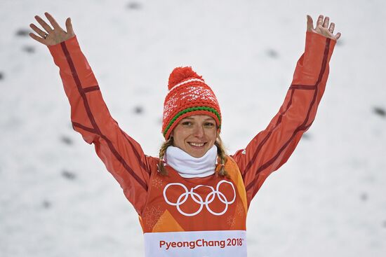 2018 Winter Olympics. Freestyle skiing. Women. Aerials. Finals