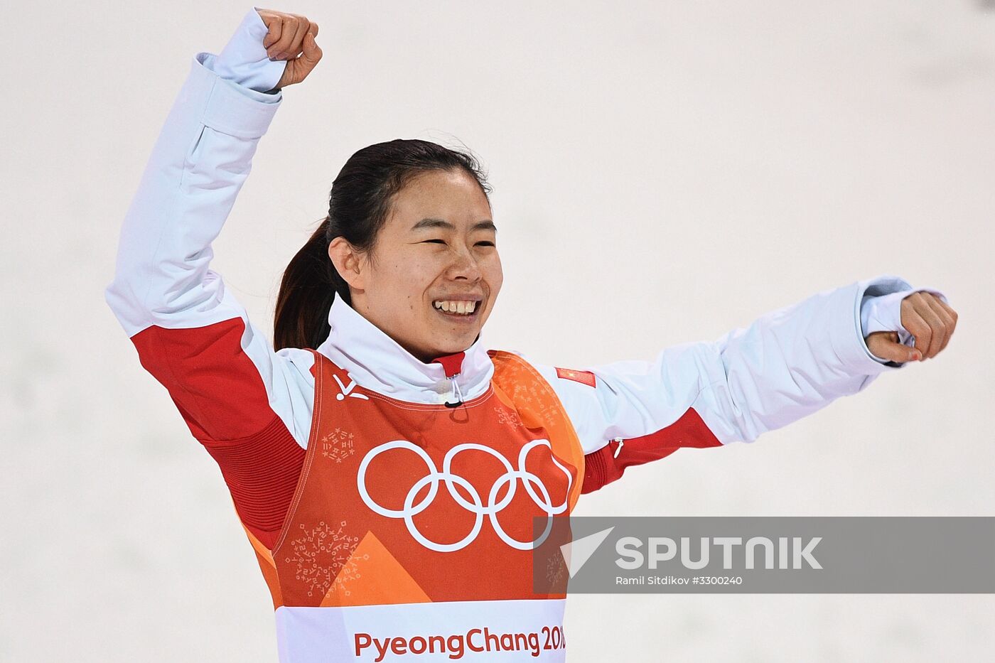 2018 Winter Olympics. Freestyle skiing. Women. Aerials. Finals