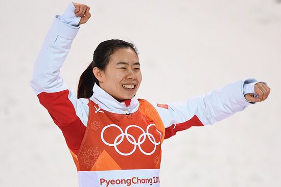 2018 Winter Olympics. Freestyle skiing. Women. Aerials. Finals