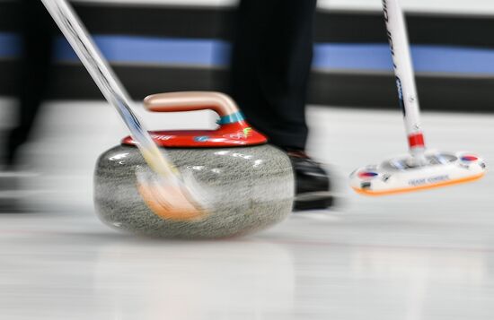 2018 Winter Olympics. Curling. Women. Day Three