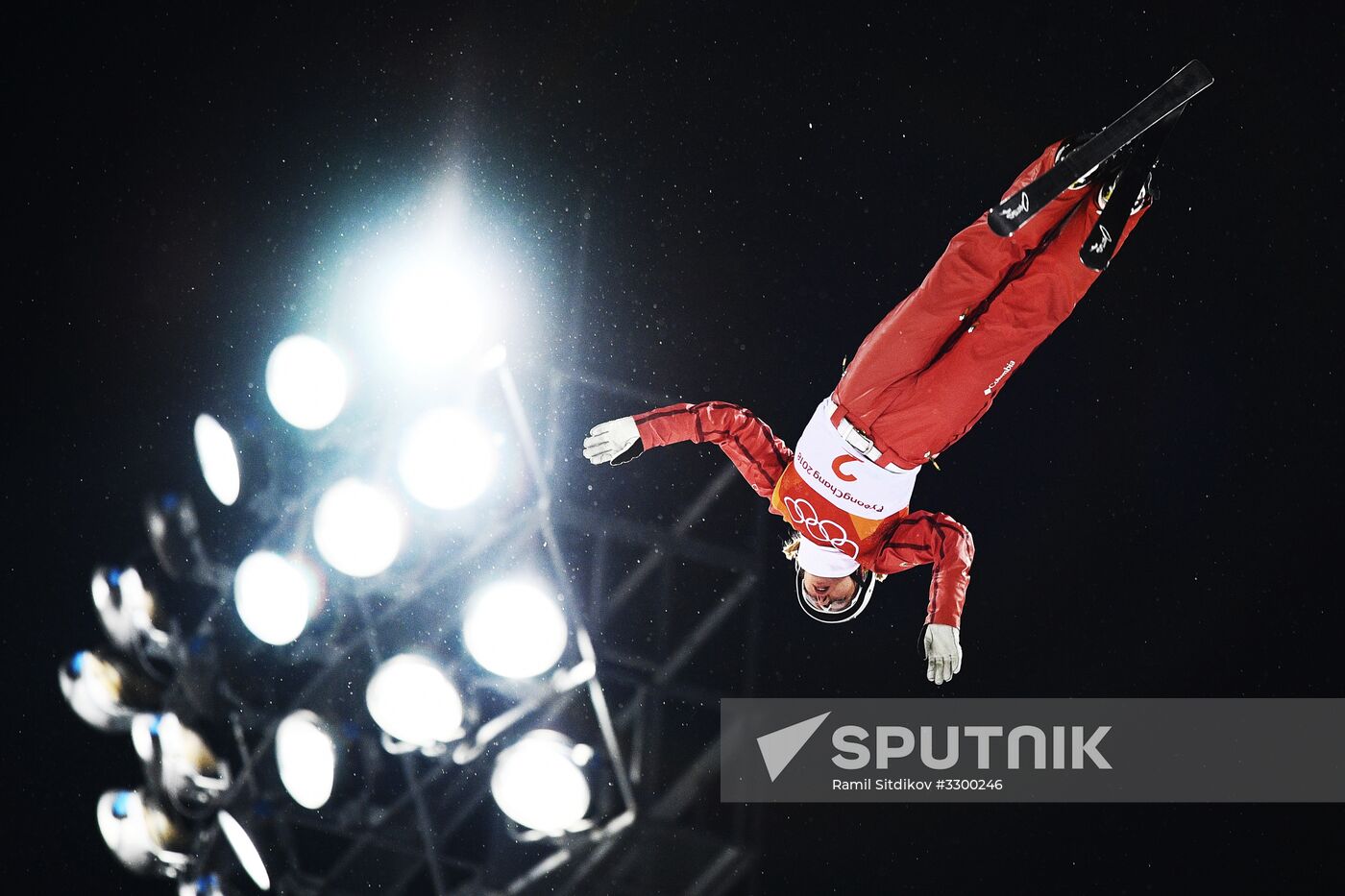 2018 Winter Olympics. Freestyle skiing. Women. Aerials. Finals