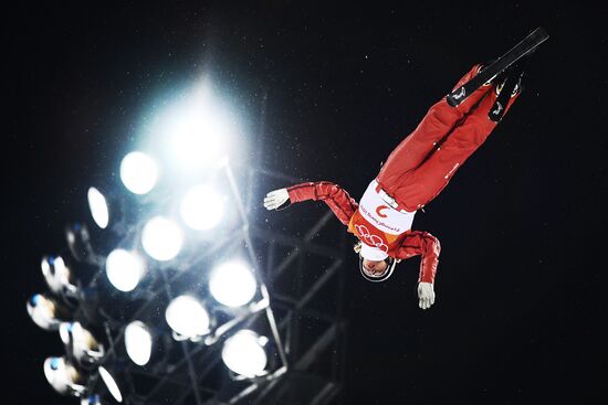 2018 Winter Olympics. Freestyle skiing. Women. Aerials. Finals
