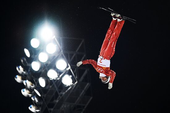 2018 Winter Olympics. Freestyle skiing. Women. Aerials. Finals