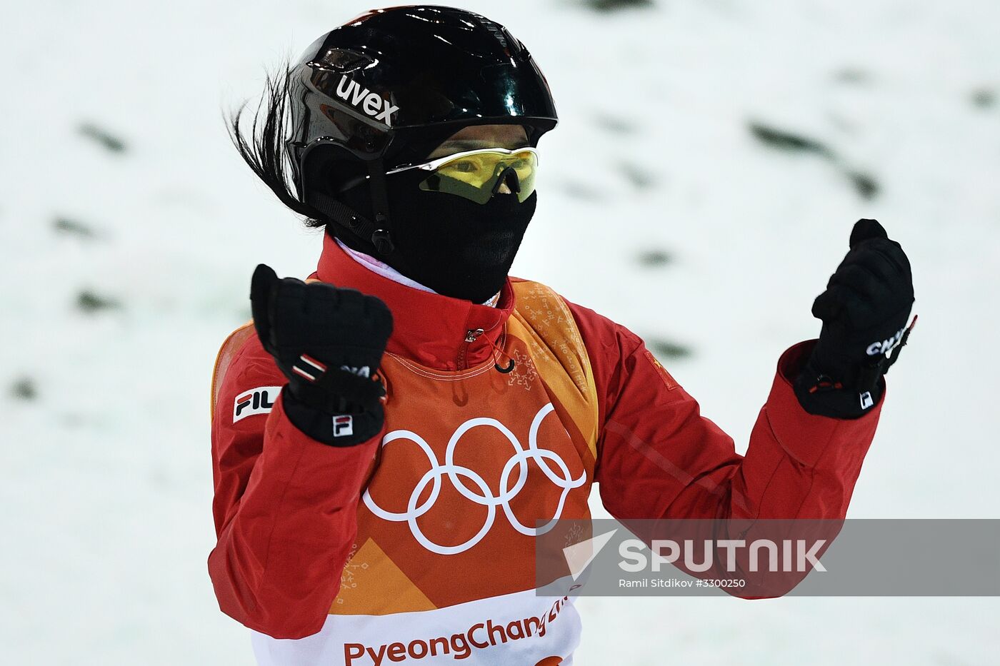 2018 Winter Olympics. Freestyle skiing. Women. Aerials. Finals