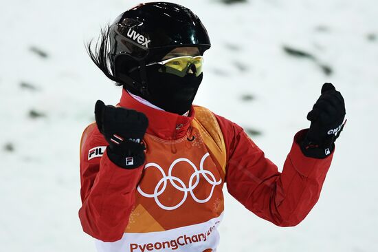 2018 Winter Olympics. Freestyle skiing. Women. Aerials. Finals