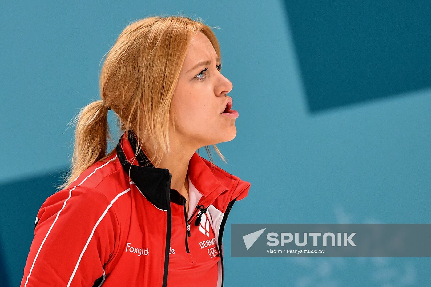 2018 Winter Olympics. Curling. Women. Day three