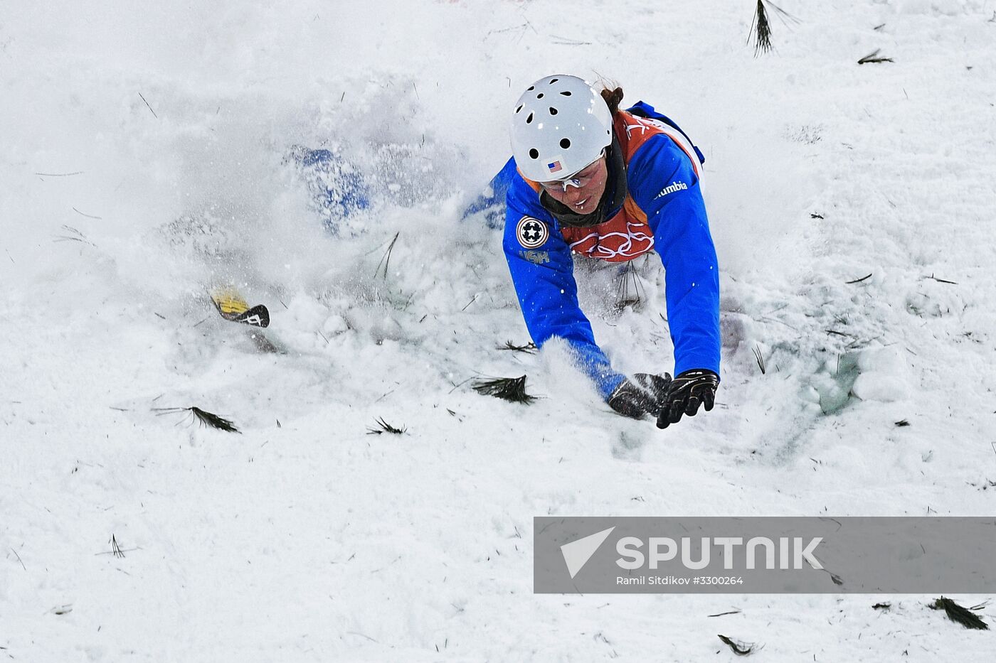 2018 Winter Olympics. Freestyle skiing. Women. Aerials. Finals