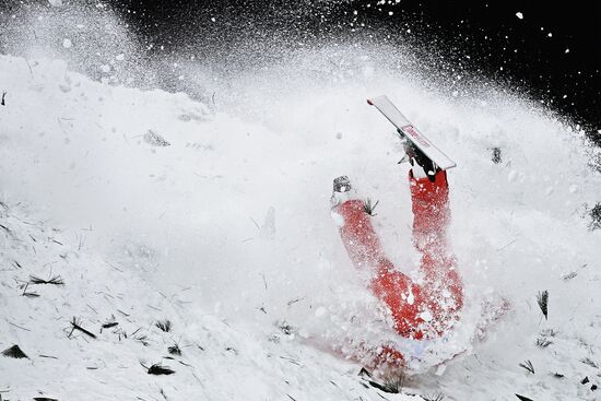 2018 Winter Olympics. Freestyle skiing. Women. Aerials. Finals