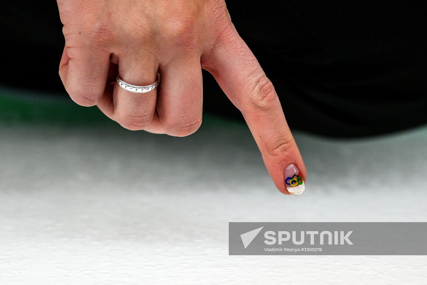 2018 Winter Olympics. Curling. Women. Day three