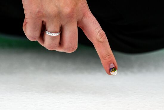 2018 Winter Olympics. Curling. Women. Day three