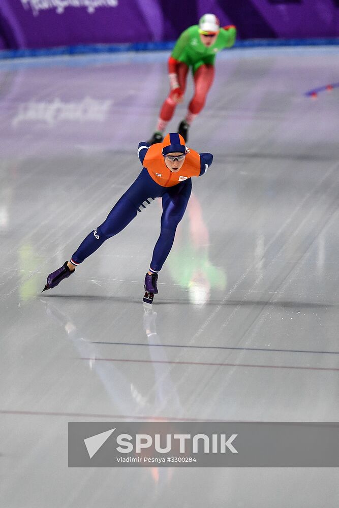 2018 Winter Olympics. Speed skating. Women. 5000m