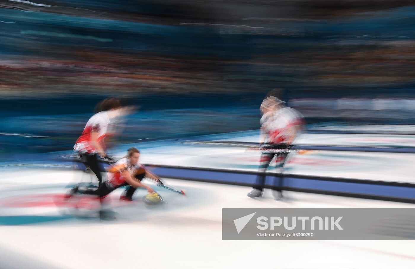 2018 Winter Olympics. Curling. Women. Day Three