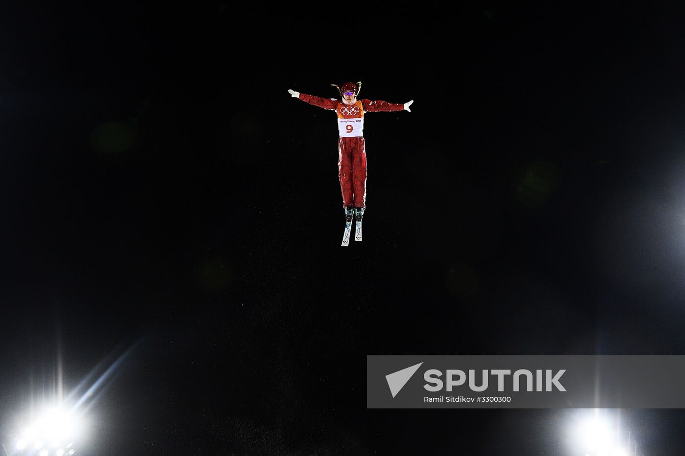 2018 Winter Olympics. Freestyle skiing. Women. Aerials. Finals