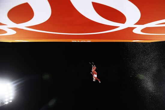 2018 Winter Olympics. Freestyle skiing. Women. Aerials. Finals
