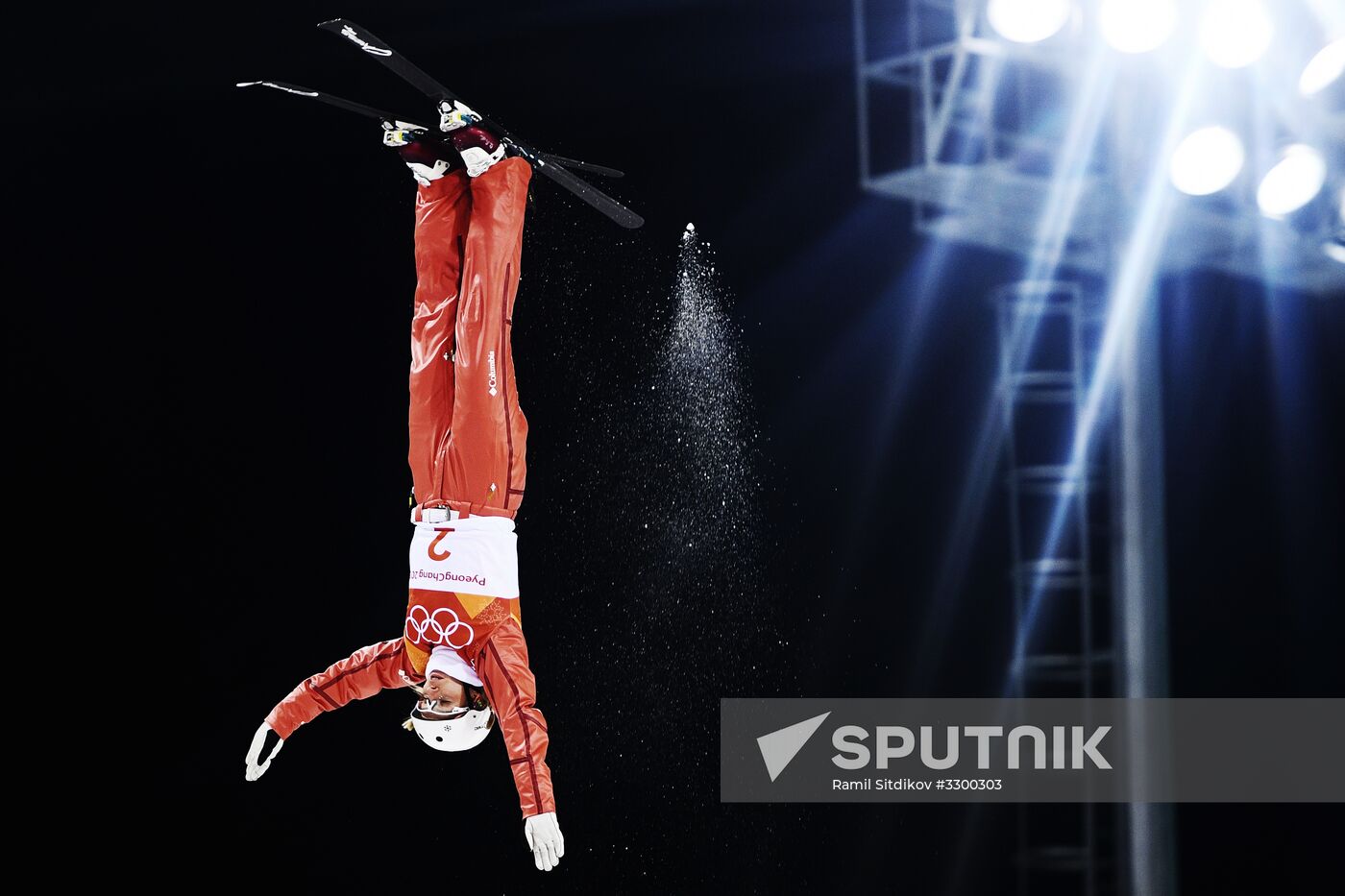 2018 Winter Olympics. Freestyle skiing. Women. Aerials. Finals