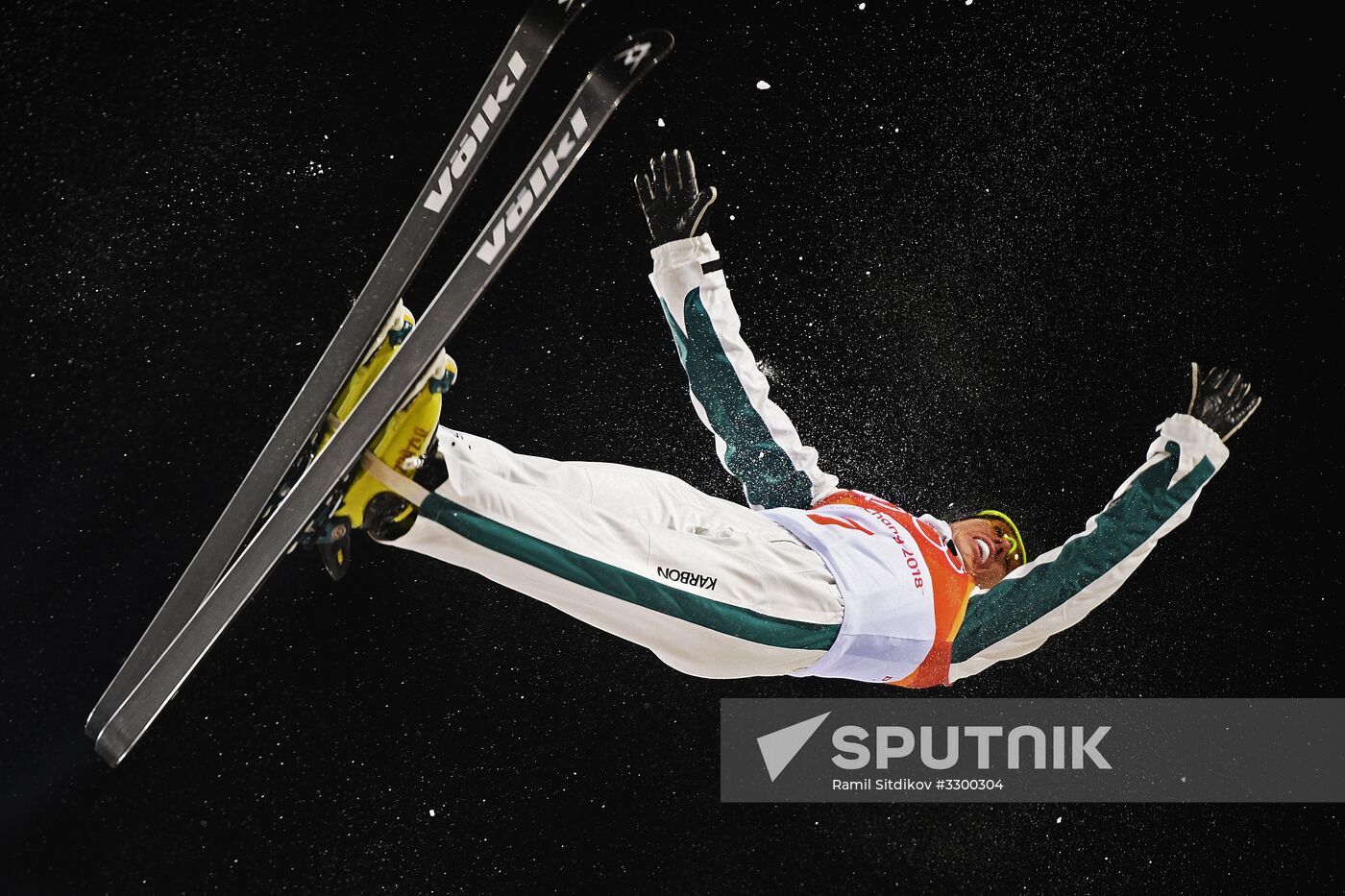 2018 Winter Olympics. Freestyle skiing. Women. Aerials. Finals