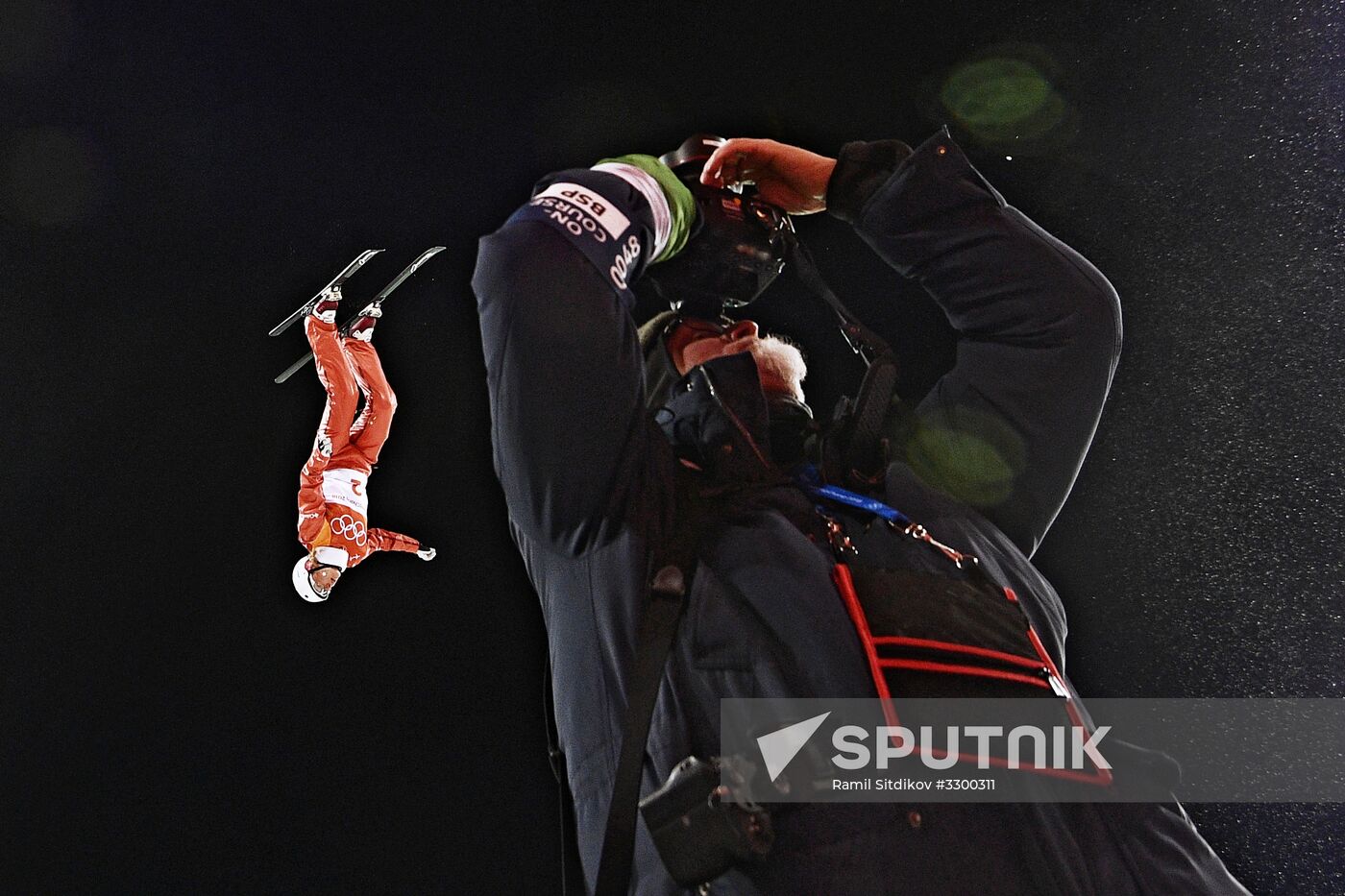 2018 Winter Olympics. Freestyle skiing. Women. Aerials. Finals