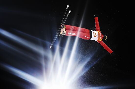 2018 Winter Olympics. Freestyle skiing. Women. Aerials. Finals