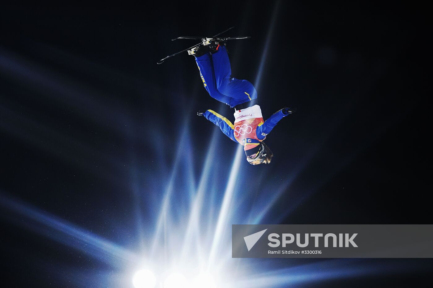 2018 Winter Olympics. Freestyle skiing. Women. Aerials. Finals