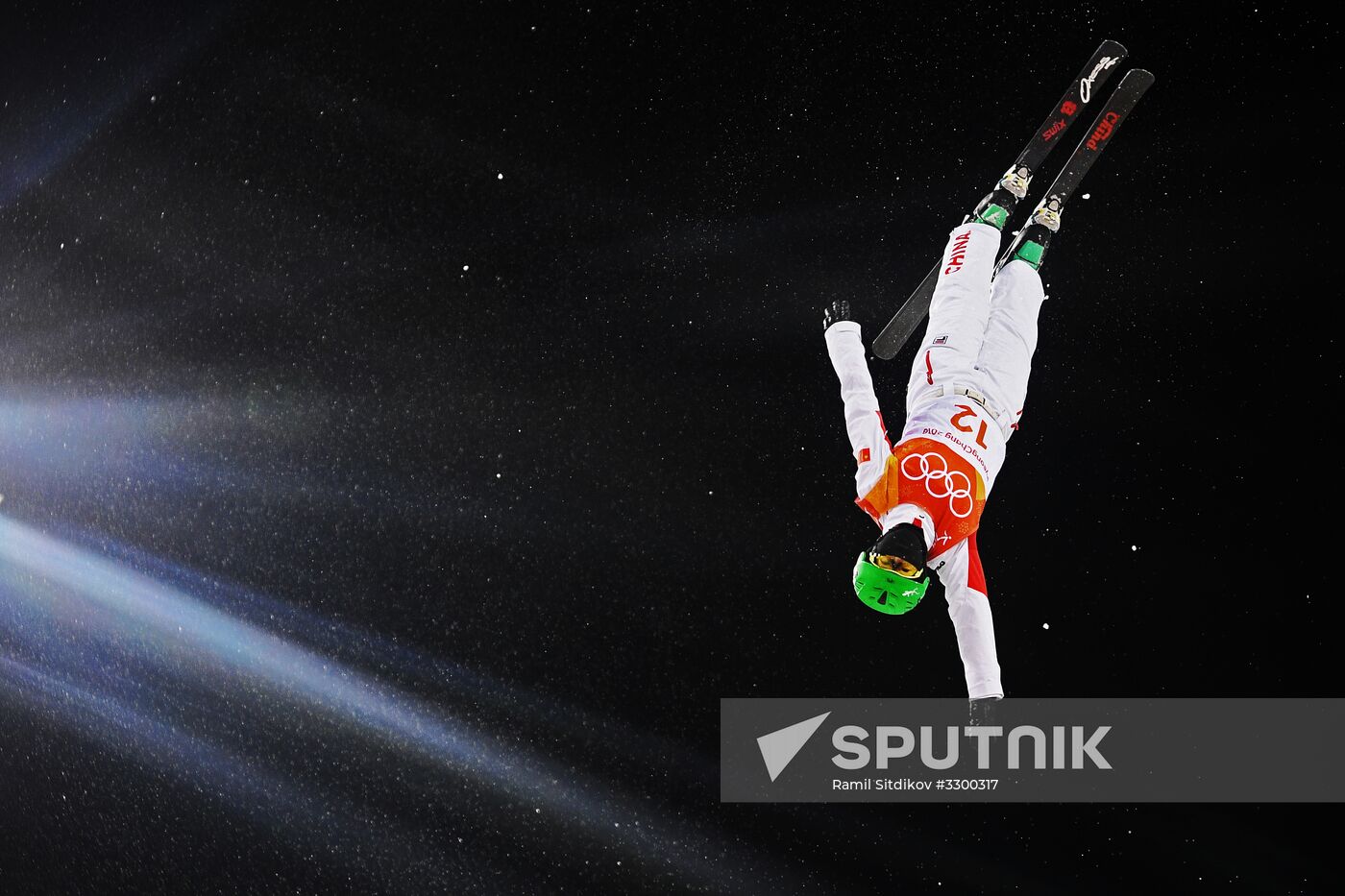 2018 Winter Olympics. Freestyle skiing. Women. Aerials. Finals