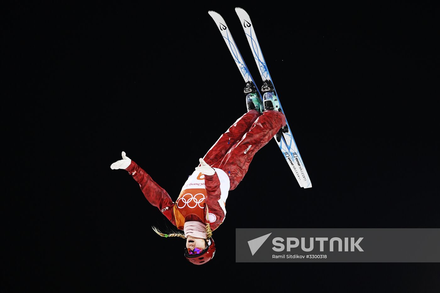 2018 Winter Olympics. Freestyle skiing. Women. Aerials. Finals