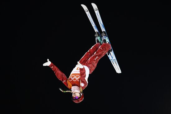 2018 Winter Olympics. Freestyle skiing. Women. Aerials. Finals