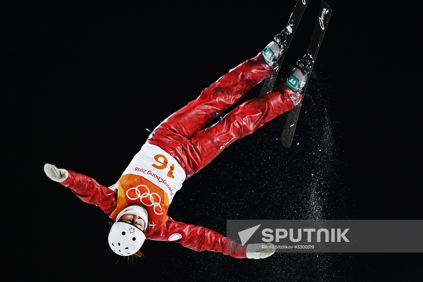 2018 Winter Olympics. Freestyle skiing. Women. Aerials. Finals