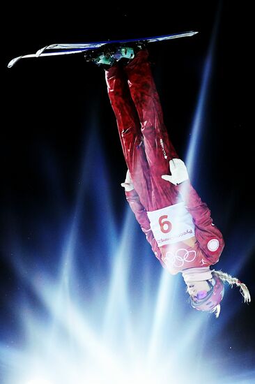 2018 Winter Olympics. Freestyle skiing. Women. Aerials. Finals