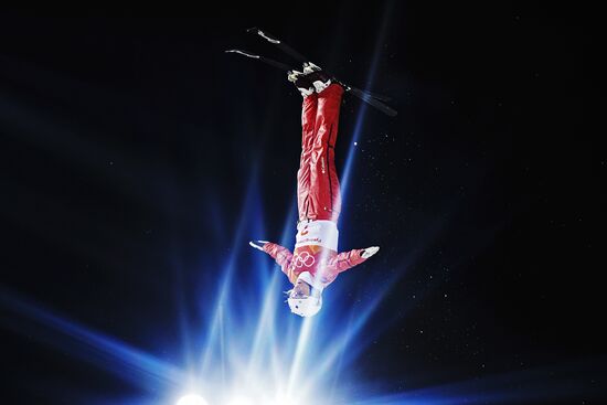 2018 Winter Olympics. Freestyle skiing. Women. Aerials. Finals