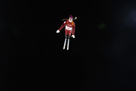 2018 Winter Olympics. Freestyle skiing. Women. Aerials. Finals