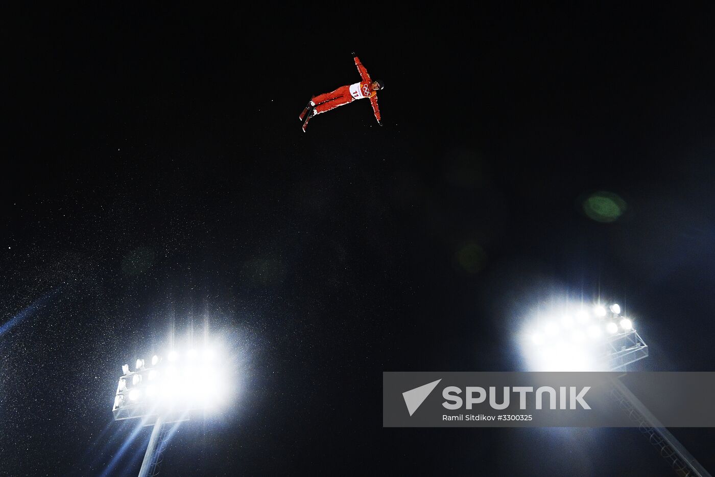 2018 Winter Olympics. Freestyle skiing. Women. Aerials. Finals