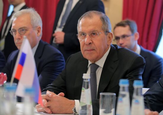 Foreign Minister Sergei Lavrov holds a number of meetings on sidelines of Munich Security Conference