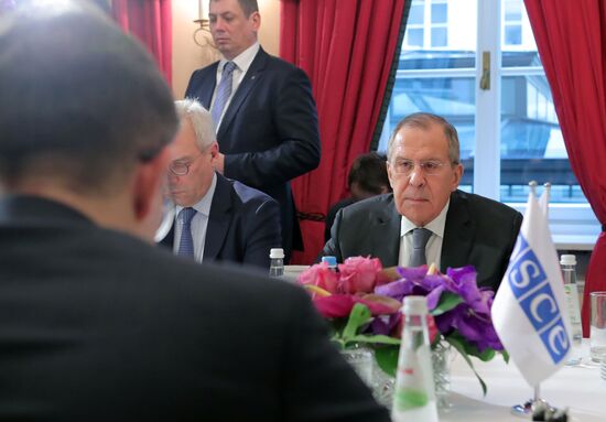 Foreign Minister Sergei Lavrov holds a number of meetings on sidelines of Munich Security Conference