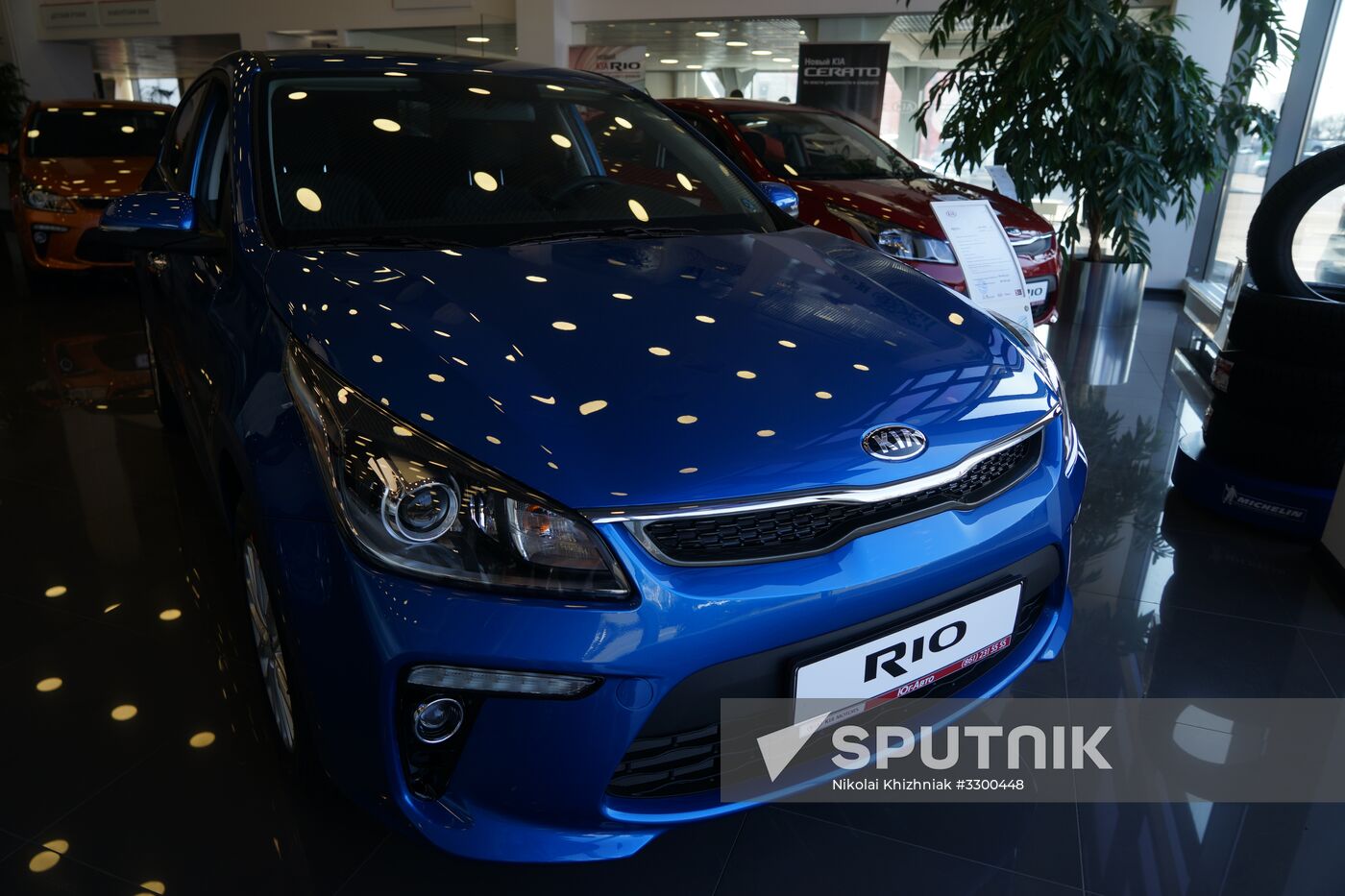 Auto sales at Yug-Avto car dealers in Krasnodar Territory