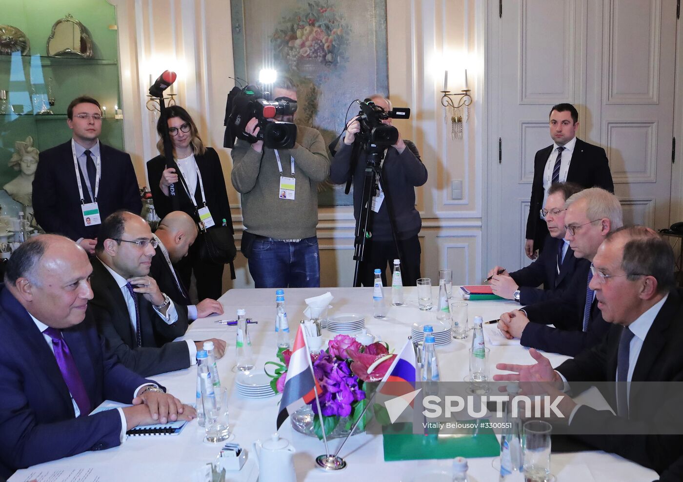 Foreign Minister Sergei Lavrov holds a number of meetings on sidelines of Munich Security Conference