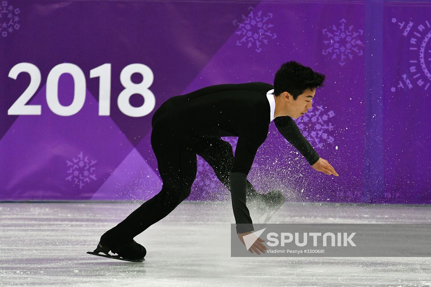 2018 Winter Olympics. Figure skating. Men. Short program