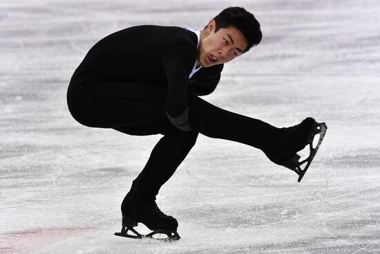 2018 Winter Olympics. Figure skating. Men. Short program