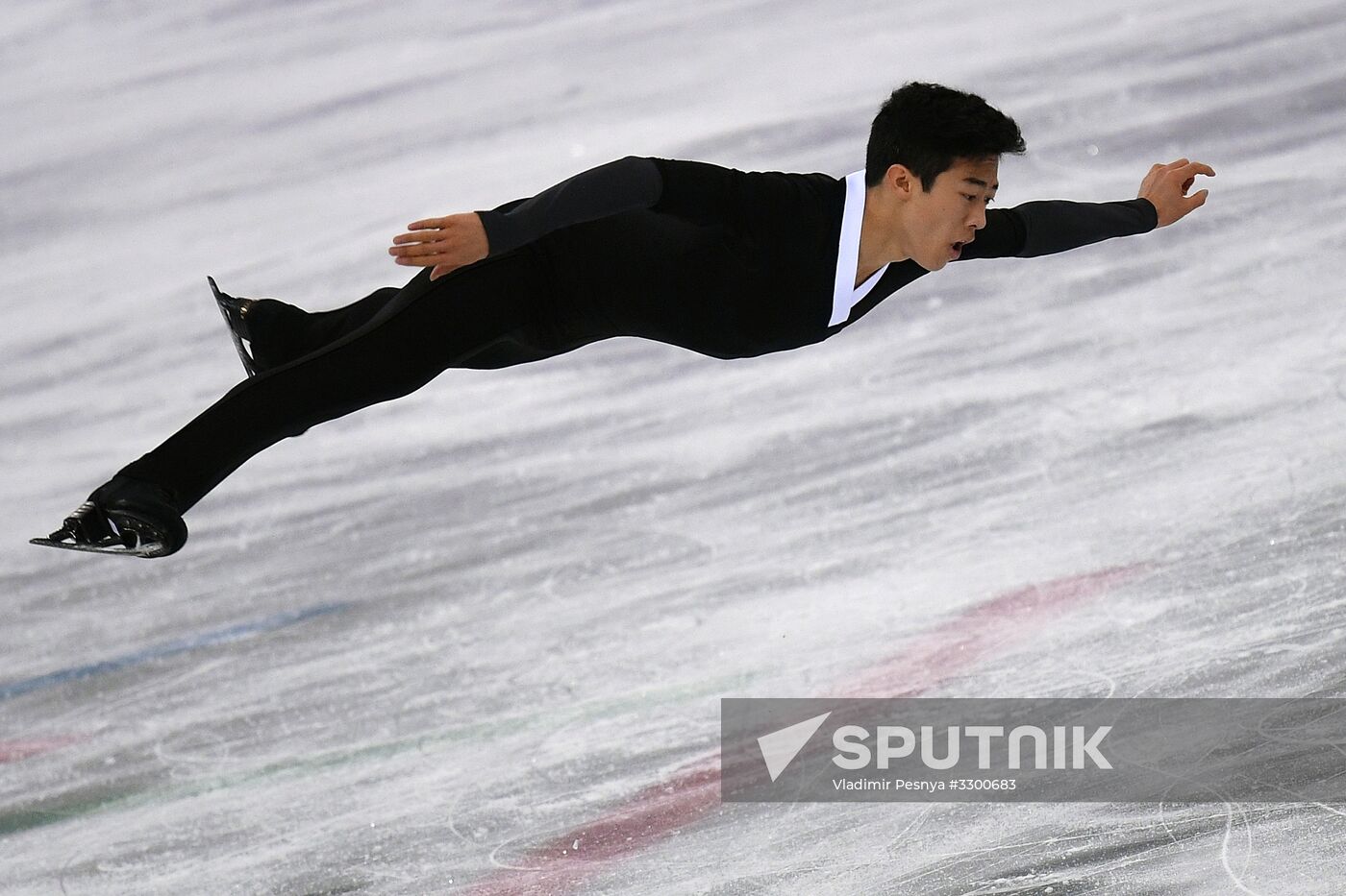 2018 Winter Olympics. Figure skating. Men. Short program