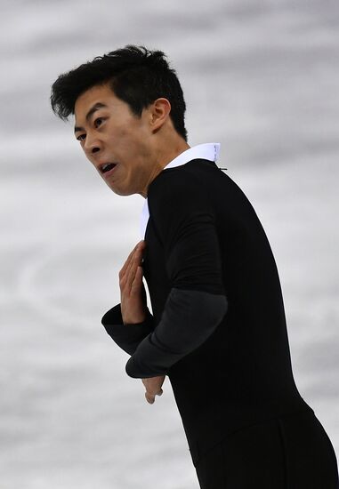 2018 Winter Olympics. Figure skating. Men. Short program