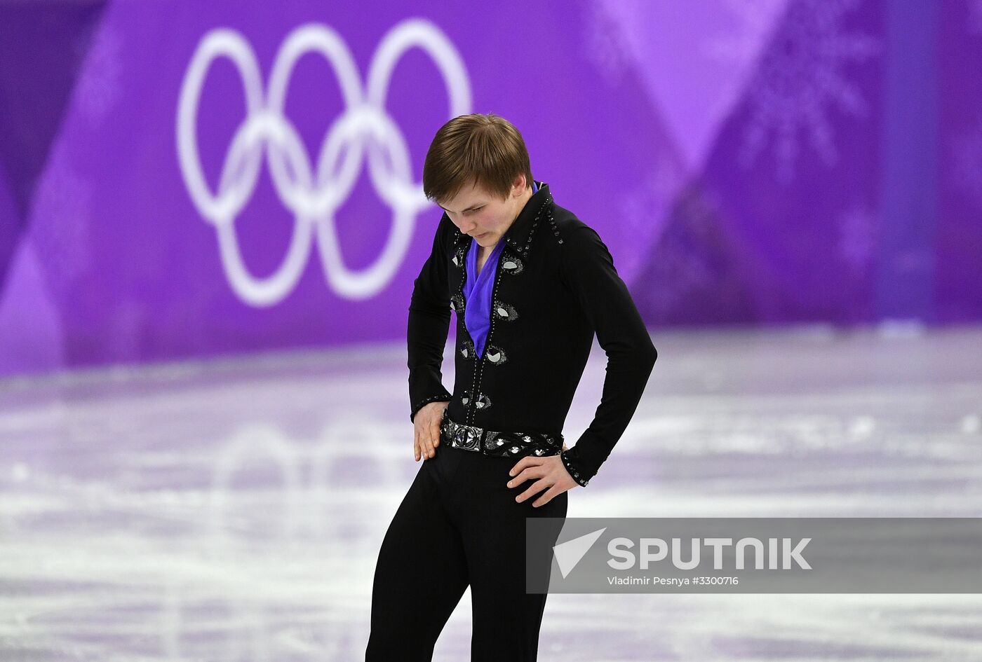 2018 Winter Olympics. Figure skating. Men. Free skating