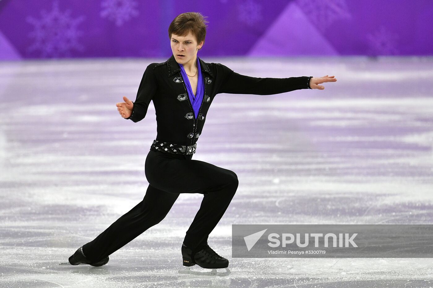 2018 Winter Olympics. Figure skating. Men. Free skating