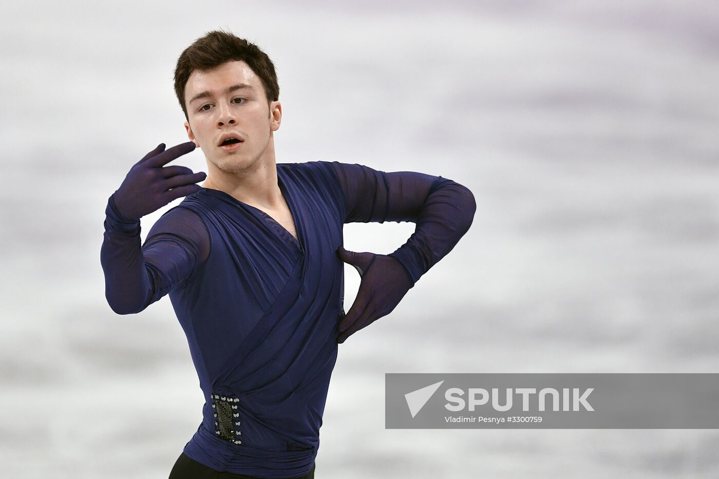 2018 Winter Olympics. Figure skating. Men. Free skating