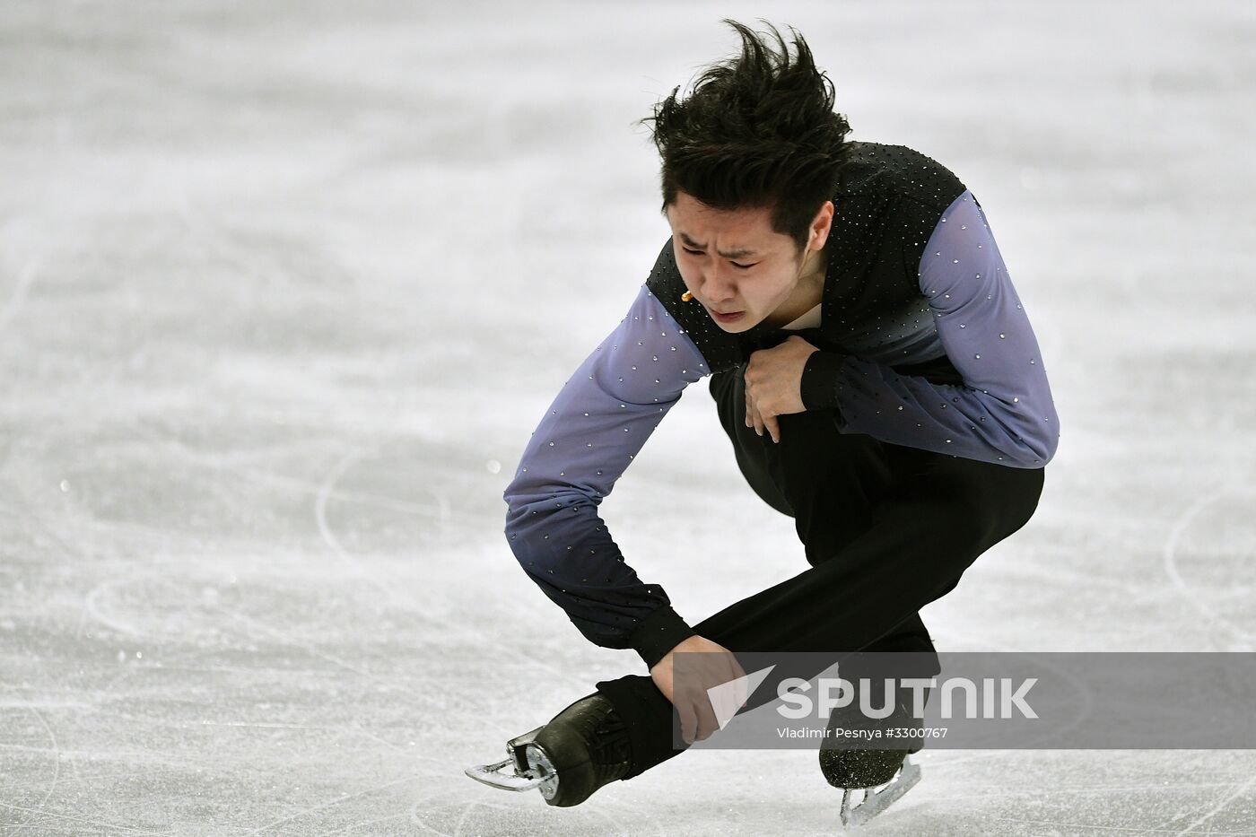 2018 Winter Olympics. Figure skating. Men. Free skating