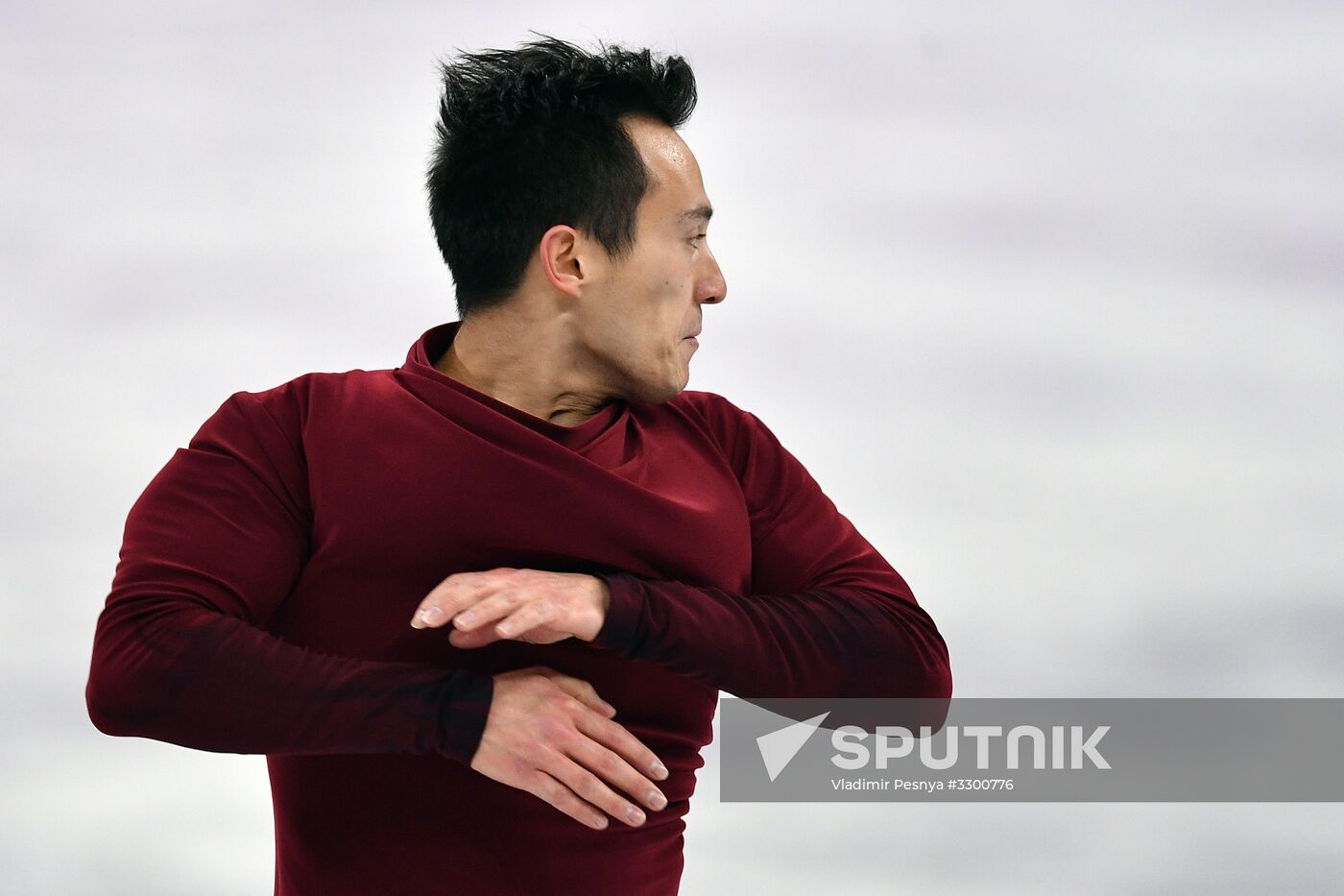 2018 Winter Olympics. Figure skating. Men. Free skating
