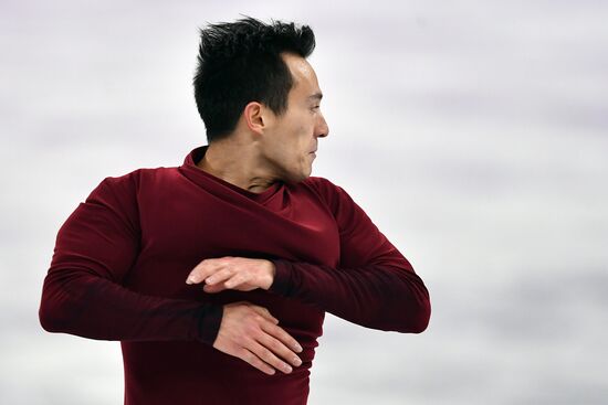 2018 Winter Olympics. Figure skating. Men. Free skating