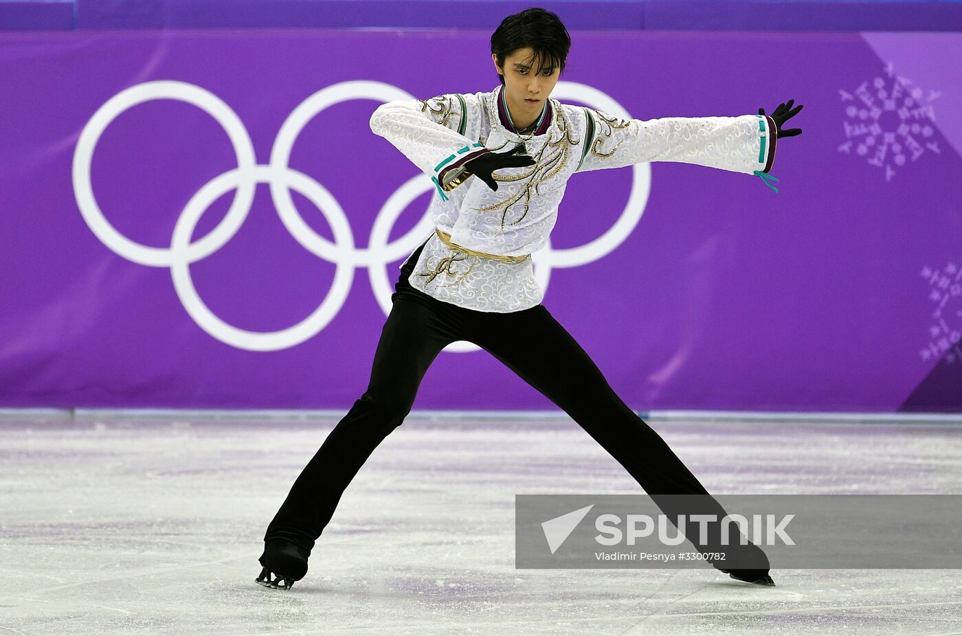 2018 Winter Olympics. Figure skating. Men. Free skating
