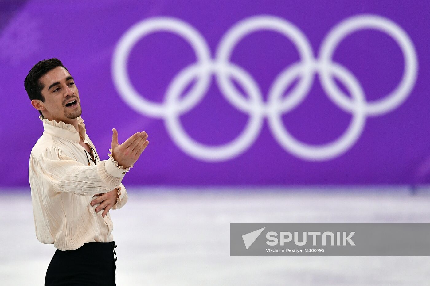 2018 Winter Olympics. Figure skating. Men. Free skating