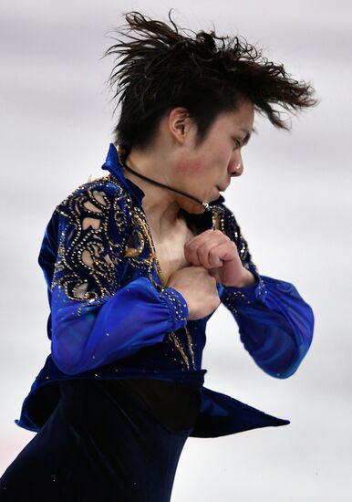 2018 Winter Olympics. Figure skating. Men. Free skating
