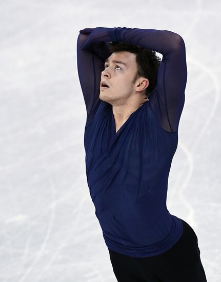 2018 Winter Olympics. Figure skating. Men. Short program