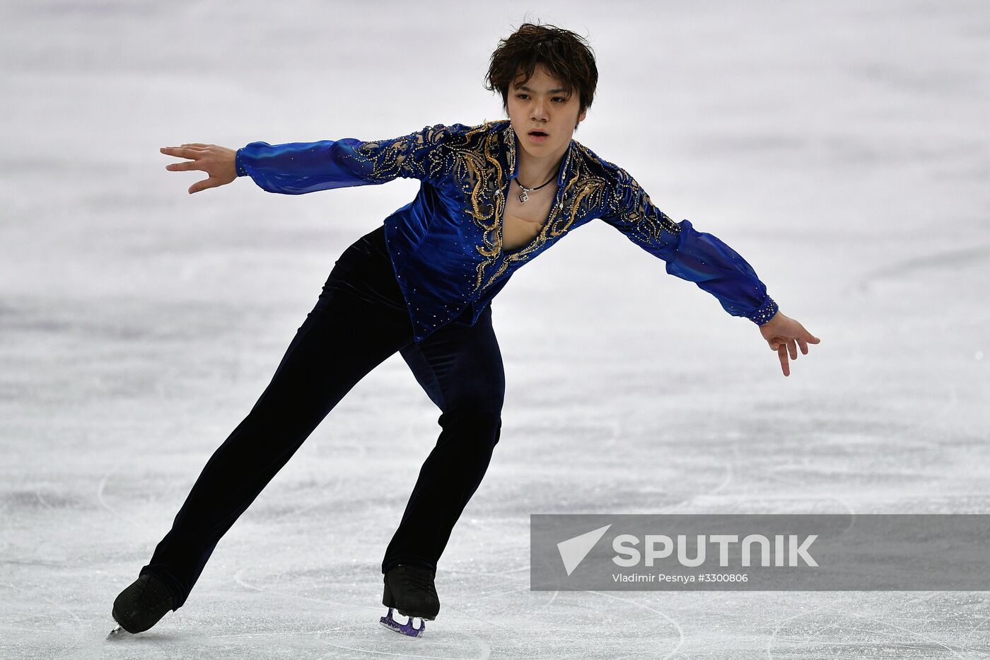 2018 Winter Olympics. Figure skating. Men. Free skating